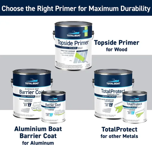 Vista 8 de TotalBoat TotalTread - Pintura antideslizante para cubierta, revestimiento de tracción antideslizante de grado marino para barcos, madera, fibra