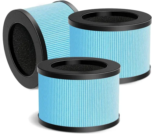 Vista 10 de Filtro de aire MK01 y MK06 de repuesto compatible con purificador de aire MK01 MK06, filtro de aire 4 en 1 para Tolife TZ-K1, FreAire KN6391 HAP601