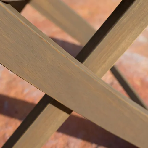 Vista 8 de Christopher Knight Home Positano - Juego de comedor plegable de madera de acacia para exteriores, acabado gris