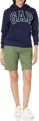 Vista 4 de GAP Sudadera con capucha con forro Sherpa con logotipo para mujer