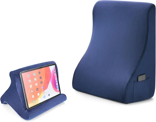 Vista 11 de Giantex Almohada de cuña de cama para dormir, almohada triangular de 7.5 pulgadas para soporte de cuello y pierna trasera, almohada de cuña