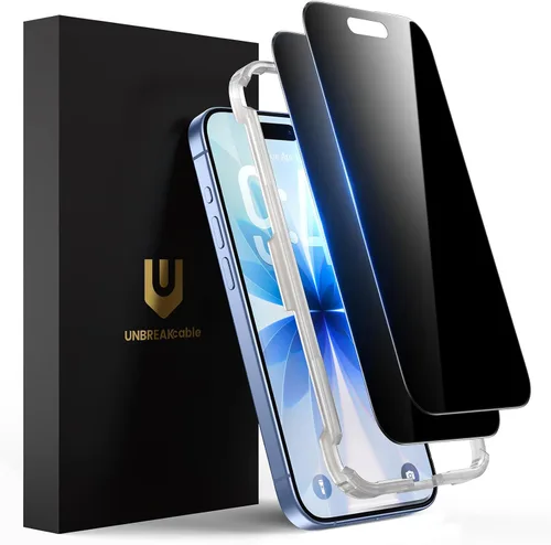 Vista 16 de UNBREAKcable Paquete de 2 protectores de pantalla de privacidad para iPhone 11 Pro Max/Xs Max, vidrio templado inastillable