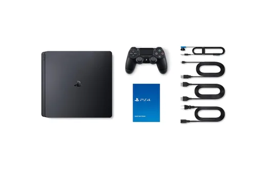Vista 3 de PlayStation 4 Slim 1TB Console - Black Renewed