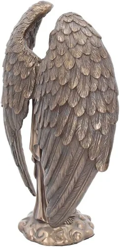 Vista 5 de Nemesis Now Metatron - Figura de arcángel (12.2 in), color bronce, resina, talla única