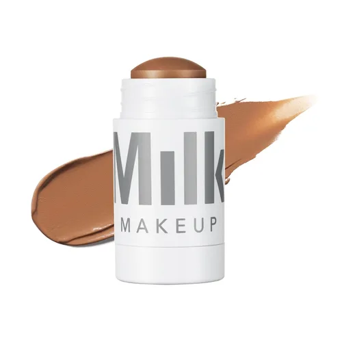 Vista 13 de Milk Makeup Crema mate bronceador multiusos en barra – Construible + mezclable Horneado - Bronce Medio