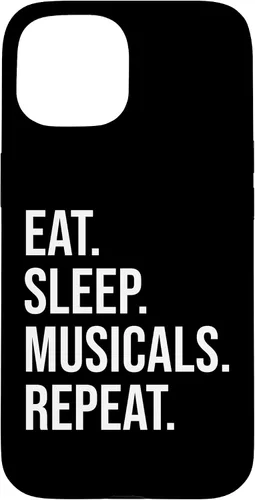 Vista 6 de Funda para iPhone 16 Musicales para hombres y mujeres Actor Broadway Drama Musical Geek