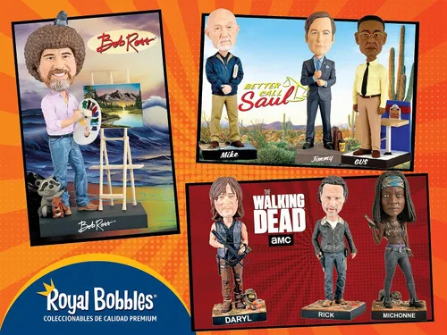 Vista 7 de Royal Bobbles Better Call Saul Mike Ehrmantraut - Estatua coleccionable de Bobblehead