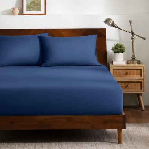Vista 12 de Bare Home Juego de Sábana Bajera + Fundas de Almohada - Microfibra Ultra-Suave de Lujo 1800 - Doble Cepillado - Bolsillos Profundos - Ajuste Fácil