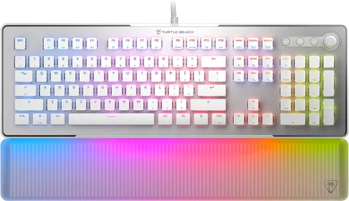 Vista 10 de Turtle Beach Vulcan II - Teclado para juegos de PC de tamaño completo, interruptores mecánicos Titan II, teclas iluminadas RGB personalizables