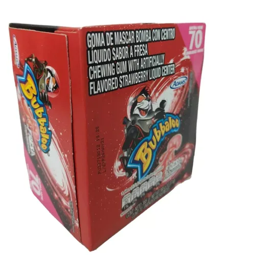 Vista 3 de Bubbaloo Strawberry por Bubbaloo