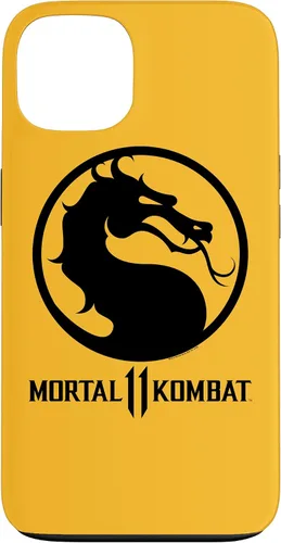 Vista 7 de Mortal Kombat 11 Dragon Black Logo Case for iPhone 17