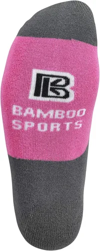 Vista 3 de Bamboo Sports Warm Odor Eliminating Moisture Wicking Bamboo Ski Snowboard Socks