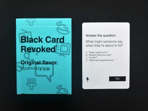 Vista 4 de Black Card Revoked: Cuarta edición: celebra la cultura negra probando tus conocimientos con este juego de trivia de cultura negra Ríete en voz