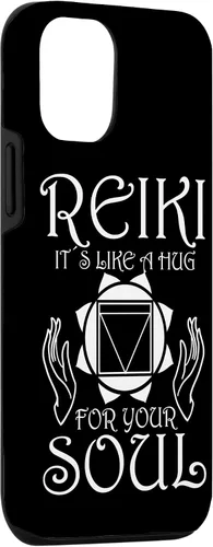 Vista 3 de iPhone 15 Reiki - Es como un abrazo para tu alma curando manos Reiki