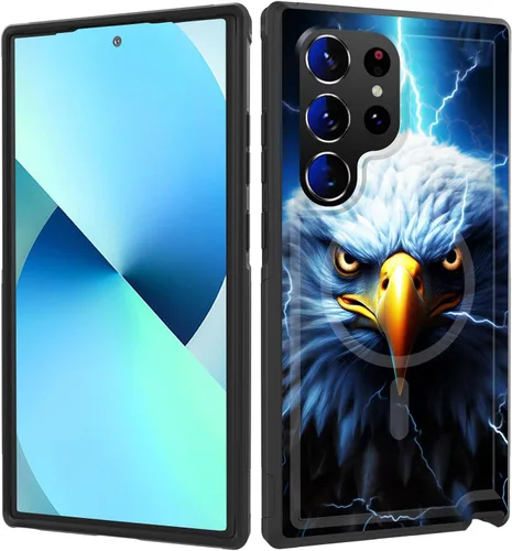 Vista 280 de Funda magnética para Galaxy A16 5G, [compatible con MagSafe] [protección contra caídas de grado militar] Funda resistente a prueba de golpes