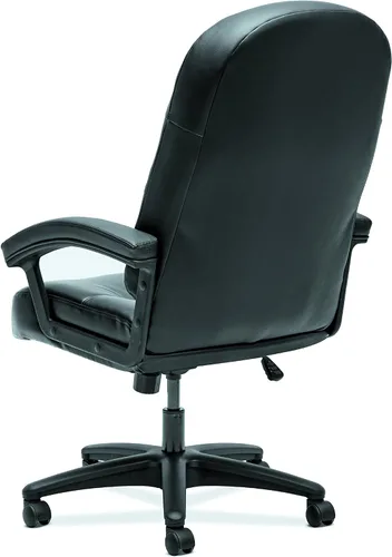 Vista 6 de HON HON2095HPWST11T Silla ejecutiva de computadora de cuero con respaldo alto para escritorio de oficina, color negro (H2095), SofThread