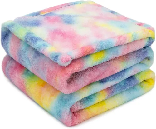 Vista 34 de MUGD Manta rosa para cama, manta de forro polar rosa claro, mantas suaves para mujeres y niñas, bonita decoración del hogar B-bean Rosa