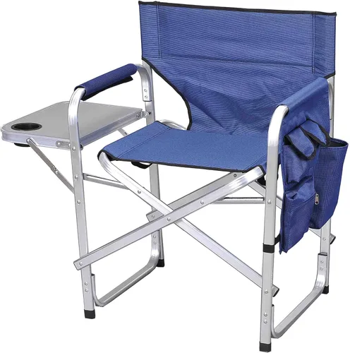 Vista 4 de Elegante completa silla plegable acampar Marrón