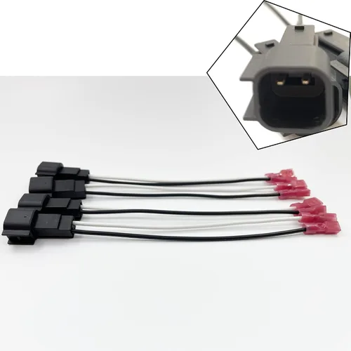 Vista 5 de Paquete de 4 adaptadores de arnés de altavoz 72-5600 de repuesto para Ford F150 F250 Escape Mustang Lincoln Mazda adaptador de arnés de cableado
