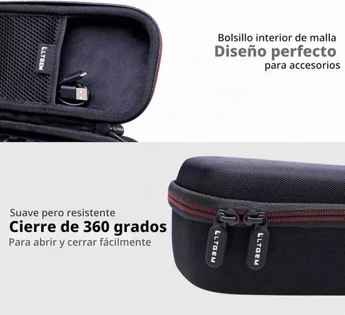 Vista 5 de LTGEM - Funda compatible con radio meteorológica Midland ER310/ER310PRO/ER210/ER300, solo funda