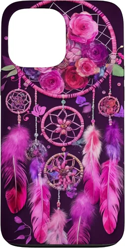 Vista 24 de Feather and Flower Dream Catcher Designed Case for iPhone 17