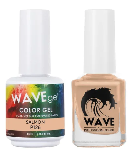 Vista 51 de WAVEGEL - Juego dúo de gel y esmalte de uñas a juego - Colección Simplicity - #P109 Blizzard I 0.5 onzas