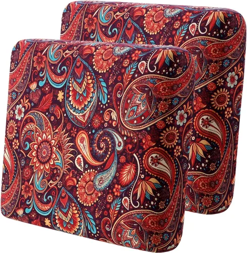 Vista 18 de YISUN - Funda de cojín de cuero PU para sofá, fundas de cojín elásticas impermeables para sofá, fundas de asiento de silla de RV de cuero sintético