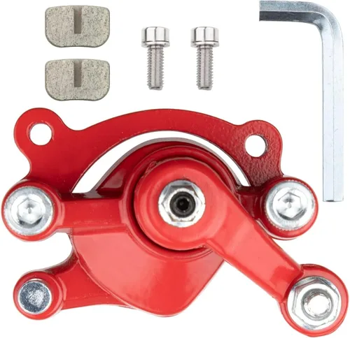Vista 4 de Pinza de freno de disco trasera con pastillas de freno reemplazadas, brazo de tracción, pinza de freno para Motovox MBX10 MBX11 Mini Dirt Bike