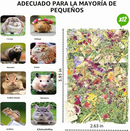 Vista 5 de Juguetes masticables de conejo, 12 unidades, Timothy Heno