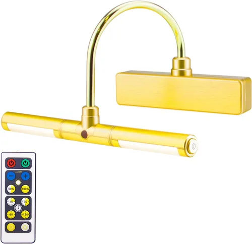 Vista 27 de LUXSWAY - Iluminación LED inalámbrica para marcos de fotos, iluminación recargable para exhibición de arte, clip para cuadros, luces para sobre