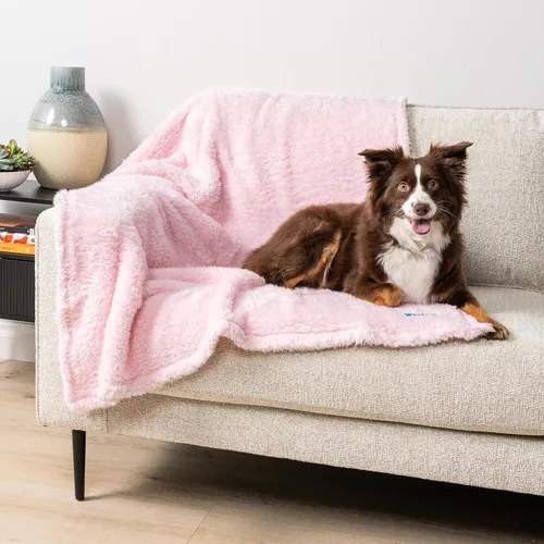Vista 23 de PetAmi Manta de felpa suave para perros y gatos, pequeña de 24 x 32
