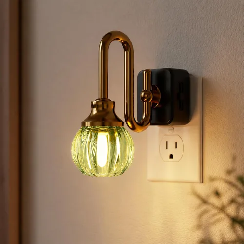 Vista 17 de JandCase Luz Nocturna, Luces Nocturnas Cambiantes de Color Enchufables en la Pared, Luz Nocturna RGB con Sensor de Luz, Luz Nocturna Enchufable