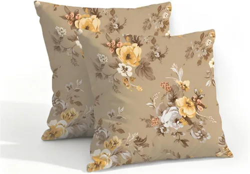 Vista 53 de Juego de 2 fundas de almohada impermeables para exteriores, 16 x 16 pulgadas, fundas de almohada decorativas de patio para muebles de jardín, sofá