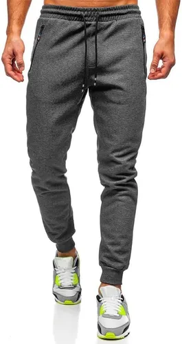 Vista 2 de Punwet Mens Jogging Casual Pants Joggers Sweatpants Active Athletic Workout Sweatpants for Men