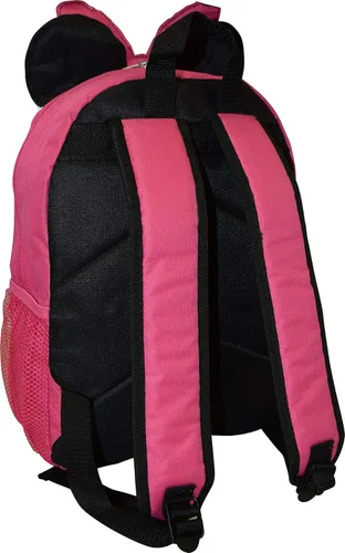 Vista 3 de Mochila escolar de Minnie Mouse Big Face de 14 pulgadas, Rosa-Negro, Classic