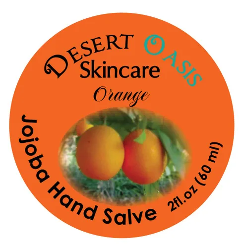 Vista 4 de Aceite de jojoba orgánico 100% puro. Tamaño de viaje 1 oz más bálsamo de manos naranja con más del 50% de aceite de jojoba. 100% natural