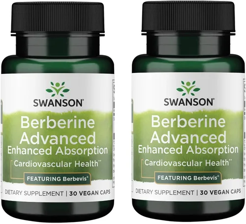 Vista 6 de Swanson Berberine Advanced, Berbevis 550 mg, 30 cápsulas veganas