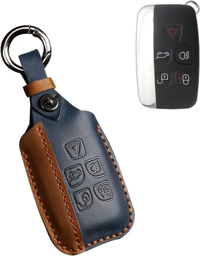 Vista 10 de SANRILY Funda inteligente para llave Land Rover, Negro