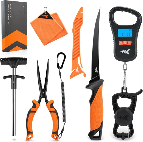 Vista 12 de KastKing ToughTide - Báscula de pesca con carga USB, capacidad de 65 libras, báscula digital ultrafina, pantalla LCD, mango ergonómico, básculas