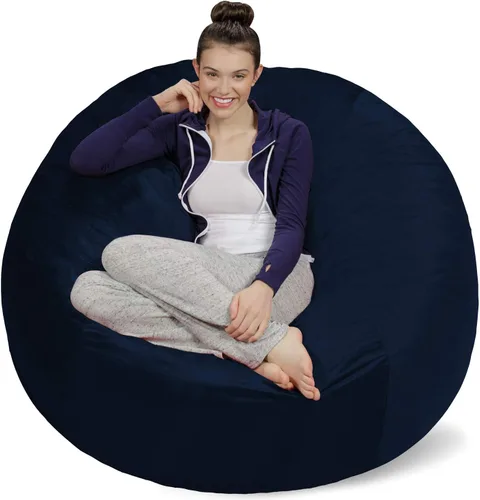 Vista 78 de [Usado] Sofa Sack Funda para Silla Puff Solo la Funda, para Adultos y Niños, Sin Relleno, Cómoda y Esponjosa, Funda de Repuesto para Silla Puff