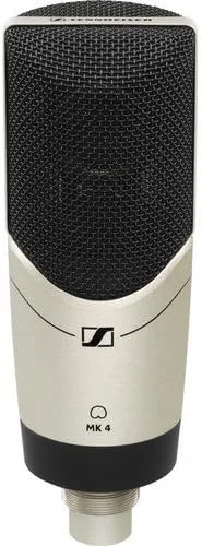 Vista 2 de Sennheiser MK 4 Micrófono de condensador de estudio con abrazadera en el micrófono Filtro Pop con brazo de 10 pulgadas y USB 2.0 Tipo A macho a