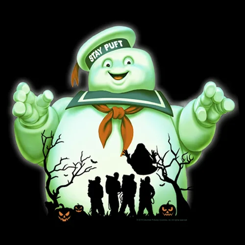 Vista 2 de Fifth Sun Ghostbusters - Sudadera con capucha para hombre de Halloween Stay Puft