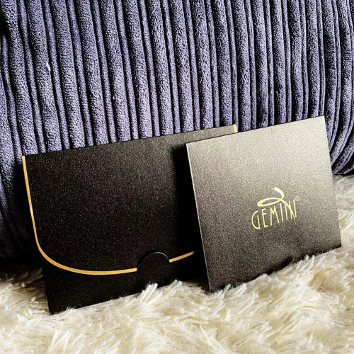 Vista 4 de Gemini Anillo de oro amarillo de 18 quilates con grabado gratuito para él y para ella, novio y novia, para aniversario, boda, pareja, regalo del día