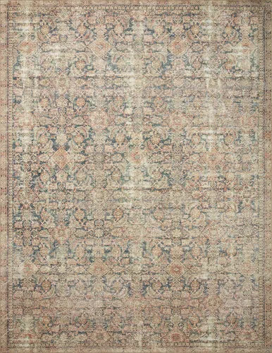 Vista 15 de Loloi Angela Rose Aubrey Collection AUB-02 - Alfombra decorativa de 2 pies 3 pulgadas x 3 pies 9 pulgadas, altura de pelo 0,19 pulgadas, diseño