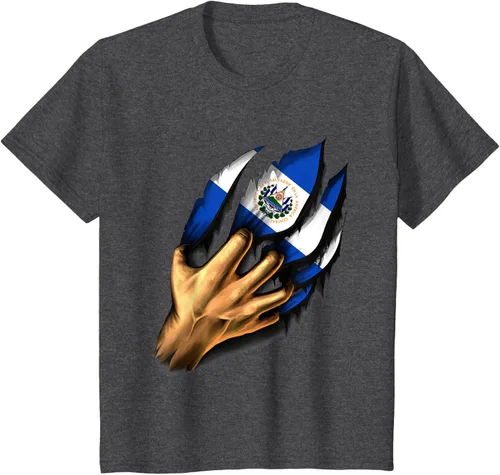 Vista 29 de El salvador bandera camisa salvadoreña en mi