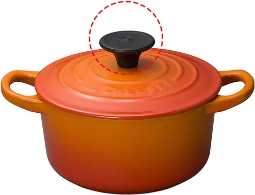Vista 2 de Le Creuset Pomo fenólico clásico, pequeño, N/A