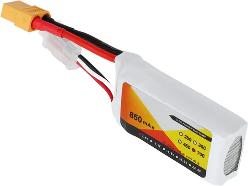 Vista 5 de 70C LiPo Batería 2s lipo Alta Tasa de Descarga Profesional Portátil Enchufe 850mah 2S Reemplazo RC Coche LiPo Batería 2S 650mah para RC Toy Store