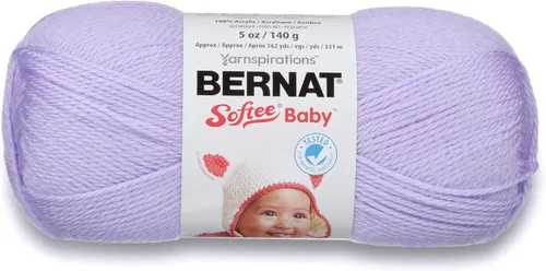 Vista 28 de Bernat Softee Baby Cotton Aqua Mist - Ovillo de lana para bebé, paquete de 3 unidades de 4.25 onzas, mezcla, 3 DK (ligero), 254 yardas
