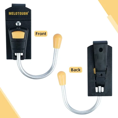 Vista 4 de MELOTOUGH Herramienta cinturón gancho herramienta Holster inalámbrico taladro Holster con clip de metal