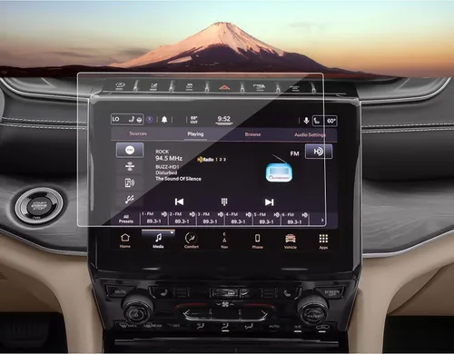 Vista 29 de SXCY Protector de pantalla para Jeep Wagoneer S 2025 (6 unidades) [GPS+Dash+pantalla central, nano] para Jeep Wagoneer S 2025, protector de pantalla